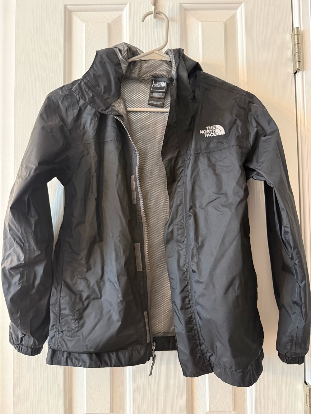 The North Face Black Men's Lightweight Rain Jacket with Hood